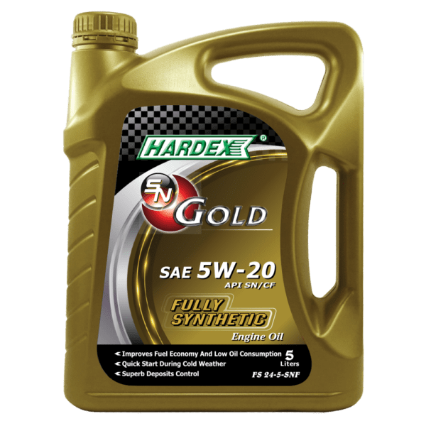 Hardex GOLD FULL Synthetic  Oil  5W20 5Ltrs.