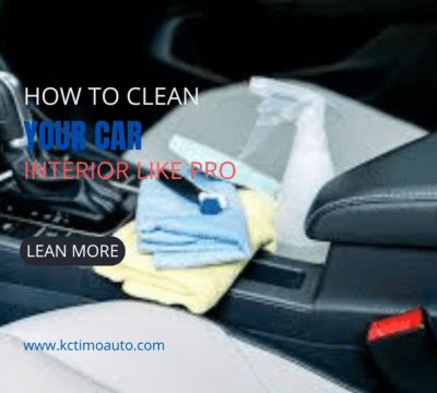 How to Clean Your Car Interior Like a Pro