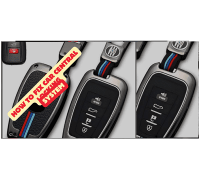 How to fix car central locking system