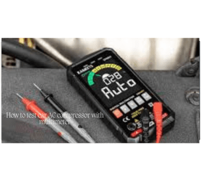 How to test car AC compressor with multimeter 