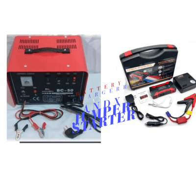 Car Battery Charger and Jumper Starter